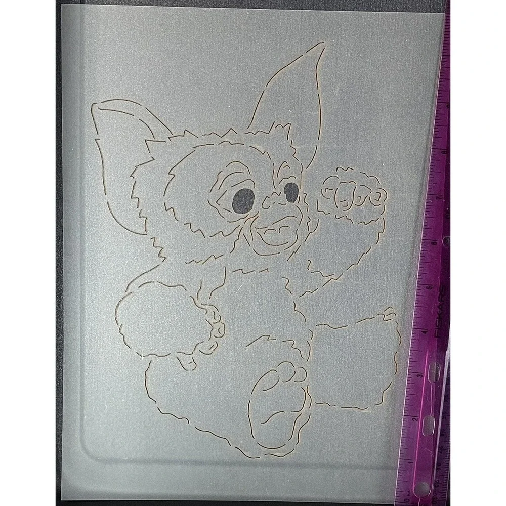 Cake Decorating Stencils Aire Pattern Gremlins Michael Jackson He-Man Vintage